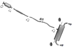 189155 Apm Exhaust Converter Resonator Muffler Fits All Wheel Drive Ford Edge 2.0l 15-2019