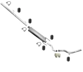 189623 Apm For 06-08 Ram Pick Up 1500 3.7 4.7 140.5 Inch Wheelbase Base Muffler Exhaust System