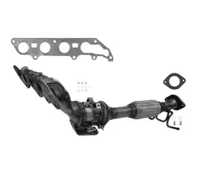 189631 Apm Manifold Catalytic Converter Flex Fits 04-09 Mazda 3 2.0l Natural Aspirated