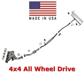 202491 Apm Exhaust System Converters All Wheel Drive Fits Jeep Patriot 07-11 2.4l Engine