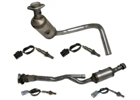204575 Apm Engine Y Pipe With Catalytic Converters Fits Ford Transit 150 250 3.7l 16-19