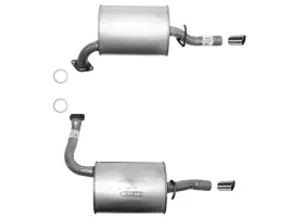 222897 Apm Dual Mufflers Fits Mazda 6 03-08 2.3l Fwd Natural Aspir 3.0l Sedan 222897 Apm Dual Mufflers Fits Mazda 6 03-08 2.3l Fwd Natural Aspir 3.0l Sedan