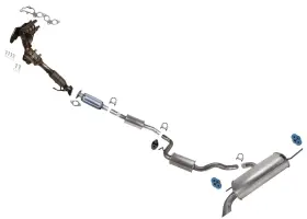 229249 Apm Converter Resonator Pipe Rear Mufflers Exhaust Sys Fits Ford C-max Hybrid 13-18