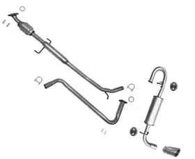 230209 Apm Carb Catalytic Converter Resonator Muffler Exhaust System Fits Scion Tc 11-2013