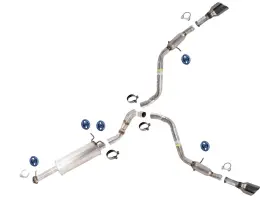232084 Apm Muffler Dual Exhaust Tail Pipes Fits Ram 1500 5.7 Hemi 2019 2020 2021 2022 2024