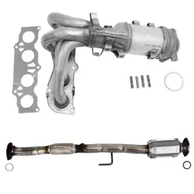 233191 Apm Manifold Catalytic Converter W Rear Fits Toyota Camry 07-09 2.4 With Ule Emissions