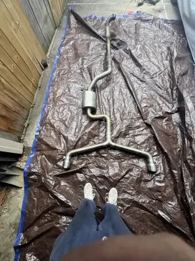Cbk0016 Apr Mk6 Gti Full Exhaust System