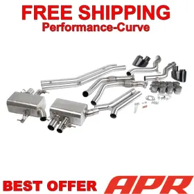 Cbk0050 Apr Exhaust System Fits 21-25 Audi Rs6 Rs7 -