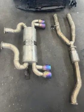 Sm0702-0203d Ark Performance 3 Inch Dt-s Exhaust System With Burnt Tip For 2010-16 Hyundai Genesis Coupe 2.0