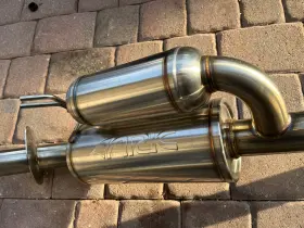 Sm1601-0218g Ark Performance Mufflers Used Like New For 2019-2025 Genesis G70 3.3l