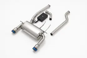 Bf32b-dt19b Armytrix Valvetronic Exhaust Bmw 340i 440i F3x 2016 2019 Titanium Blue 79