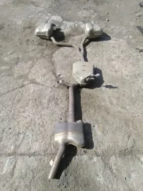 328.au1412 Audi 2012 Q5 Exhaust Dual 2.0 Liter 4 Cylinder