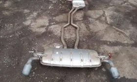328.au1515 Audi 2015 Q7 Exhaust Assembly Dual 3.0 Liter Gas