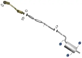 165819 Auto Parts Maverick Rear Converter Resonator And Muffler For Subaru Forester Non Turbo 2003 2005 2.5l