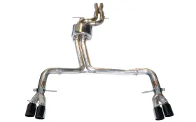 3010-43042 Awe Track Edition Exhaust For 12-17 B8.5 S5 Coupe Black Quad 90mm Tips