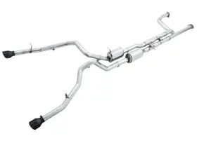 3015-33005 Awe 3015 33005 0fg Catback Fits For Ram Trx Black Tip