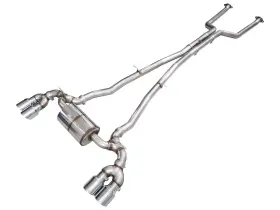3015-42790 Awe Touring Edition 3 Inch Exhaust For Bmw G90 G99 M5 And Chrome Quad Tips