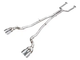 3020-42790 Awe Track Edition 3 Inch Exhaust For 25 Bmw G90 G99 M5& Touring Chrome Quad Tips