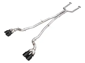 3020-43790 Awe Track Edition 3 Inch Exhaust For 25 Bmw G90 G99 M5 And Touring Black Quad Tips