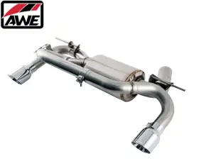 3010-32034 Awe Tuning Touring Axle-back Exhaust With 4 Inch Chrome Tips For 16 20 Bmw 340i/440i 3.0l