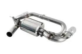 3010-33038 Awe Tuning Touring Axle-back Exhaust Diamond Black Tips 90mm For Bmw F22 M235i/m240i