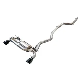 3010-33042 Awe Tuning Touring Edition Axle-back Exhaust Diamond Black Tips 102mm For Bmw F3x 340i