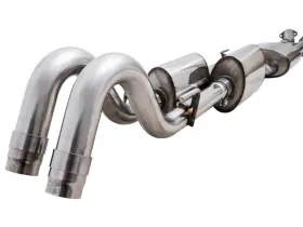 3015-31826 Awe Tuning For 2016-2022 Toyota Tacoma 0fg Exhaust With Bashguard - No Tips