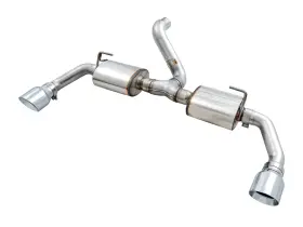 3015-32001 Awe Tuning Axle-back Tread Edition Exhaust For 2018 Jeep Wrangler Jl/jlu