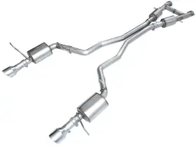 3015-32575 Awe Tuning Touring Edition Exhaust For Dodge Durango 3.6 / 5.7 - Chrome Silv