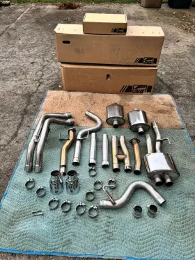 3015-32826 Awe Tuning 0fg Exhaust With Bashguard For 3rd Gen Tacoma - Dual Chr