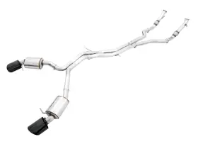 3015-33108 Awe Tuning Touring Edition Exhaust System With Black Tips For 2018-2019 Audi Rs5 2.9l