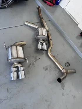 3015-42098 Awe Tuning Touring Cat-back Exhaust System Fits 2015-2021 Subaru Wrx / Sti