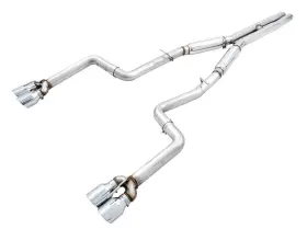 3015-42136 Awe Tuning For 2015 Dodge Challenger 6.4l/6.2l Sc Track Edition Exhaust - Quad Chrome