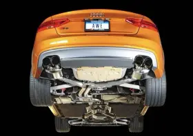 3015-43030 Awe Tuning Touring Edition For Audi S5 3.0t - Diamond Black Tips
