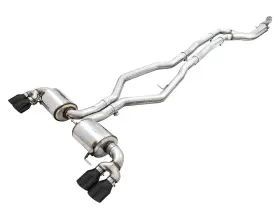 3015-43156 Awe Tuning For 2019 Bmw M340i G20 Non-resonated Touring Edition Exhaust - Quad