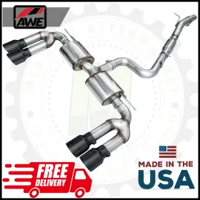 3015-43897 Awe Tuning Touring Edition Exhaust System Fits 2022-2024 Audi S3 2.0l
