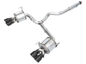 3015-43979 Awe Tuning For 2022 Vb Subaru Wrx Touring Edition Exhaust - Diamond Black Tips