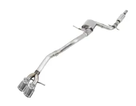 3020-22024 Awe Tuning 2.5 Inch Track Exhausts For 05-10 Jetta Sedan M/t /09-14 Wagon 2.5l-chrome Tips