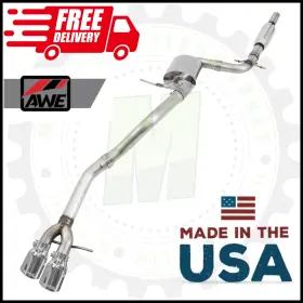 3020-22028 Awe Tuning Track Edition Exhaust System For 11-13 Volkswagen Jetta 2.5l