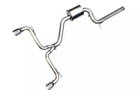 3020-32022 Awe Tuning Track Exhaust System For 15-17 Vw-volkswagen Mk7 Gti