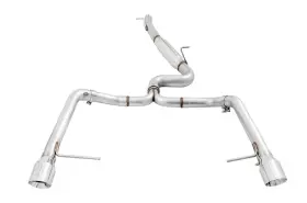 3020-32044 Awe Tuning For Vw Mk7 Golf Alltrack/sportwagen 4motion Track Edition Exhaust - Polished