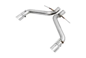 3020-32049 Awe Tuning Track Edition Axleback Exhaust Chrome Tips Dual Outlet Camaro Ss 16-22
