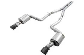 3020-33070 Awe Tuning Touring Exhaust For 15-23 Charger 6.4/6.2sc-black Tips