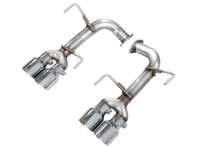 3020-42424 Awe Tuning Track 2.5 Inch Axle Back Exhaust For 22-25 Wrx-chrome Tips