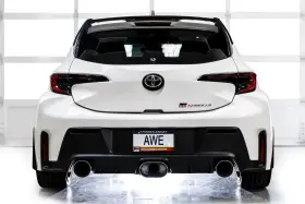 3020-53472 Awe Tuning For 2023-2024 Toyota Gr Corolla Track Exhaust-diamond Black
