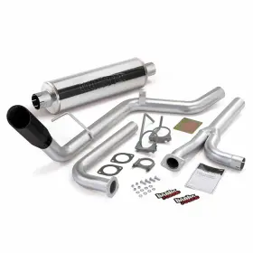 48125-b Banks Power Exhaust System Kit-gas Fits 04-05 Nissan Frontier