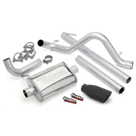 51322-b Banks Power Monster Exhaust System Fits 07-11 Wrangler Jk