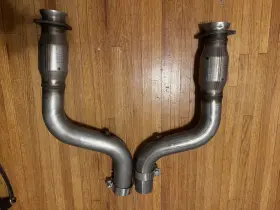 40461 Bbk For 09-24 Dodge Challenger/charger 5.7l Hemi 3 Inch Mid Pipe With Converters
