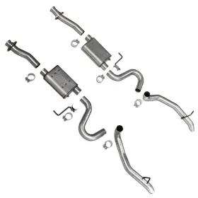 3002 Bbk Performance Parts 1987-1993 Mustang Gt Only Varitune Full Cat Back Exha