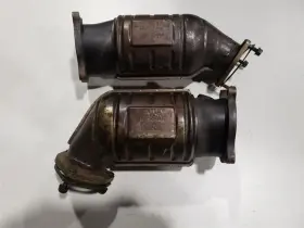 331.be1s07 Bentley 2007 Cont Flying Spur 6.0l Sedan - Left And Right Exhaust Downpipes Oem